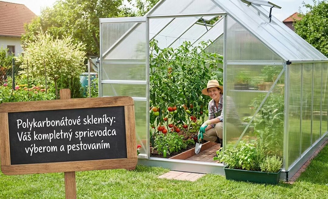 Polykarbonátové skleníky: Váš kompletný sprievodca výberom a pestovaním na 1